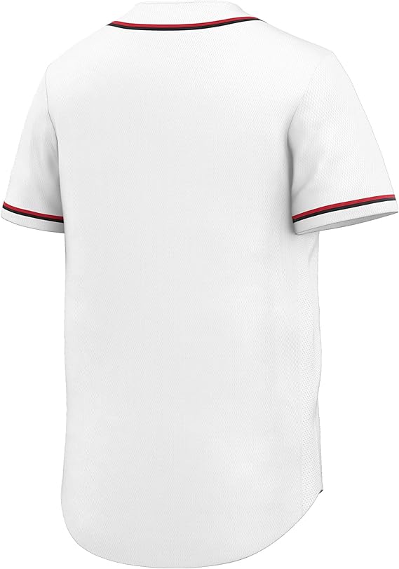 Baseball Jersey for Men Casual Button Down Shirts Short Sleeve Active Team Sports Uniform