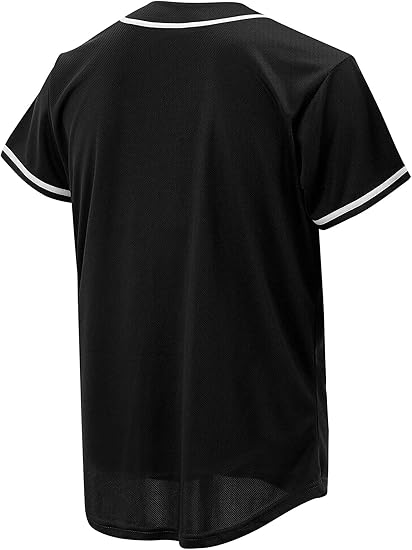 Baseball Jersey for Men and Women, Baseball Shirts for Custom Button up Shirt,Hipster Hip Hop Sports Uniforms