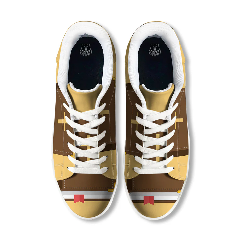 Holy Bible Christian Print White Low Top Sneakers