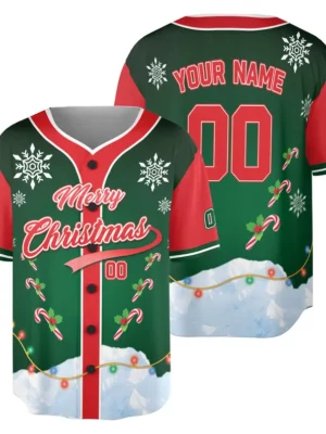 Customized christmas Baseball Jersey, baseball jersey, Personalized baseball jersey, pastel Jersey, baseball uniform, customized jersey